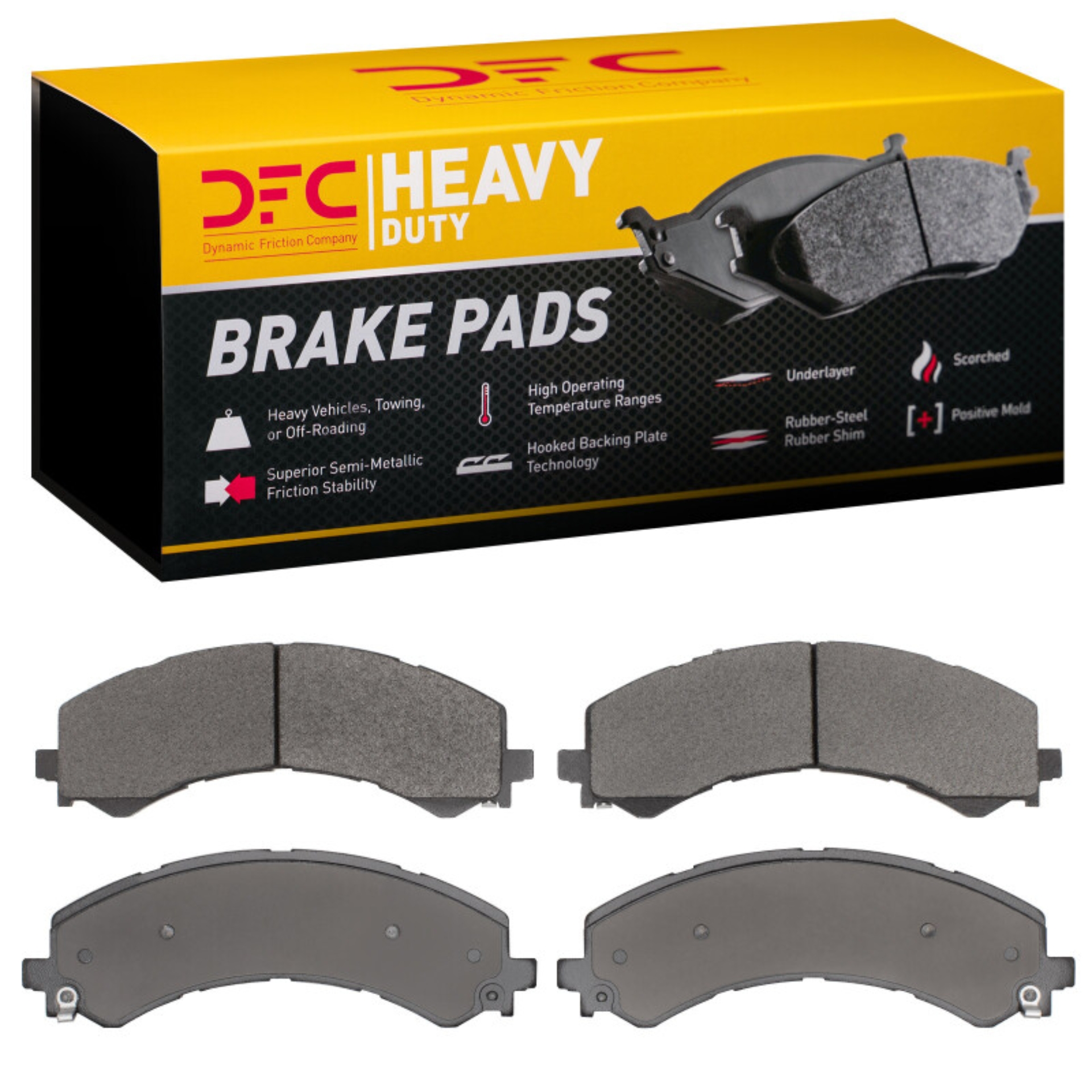 Picture of DFC 21-25 Chevrolet Express 3500 Rear Heavy Duty Pads - Semi Metallic
