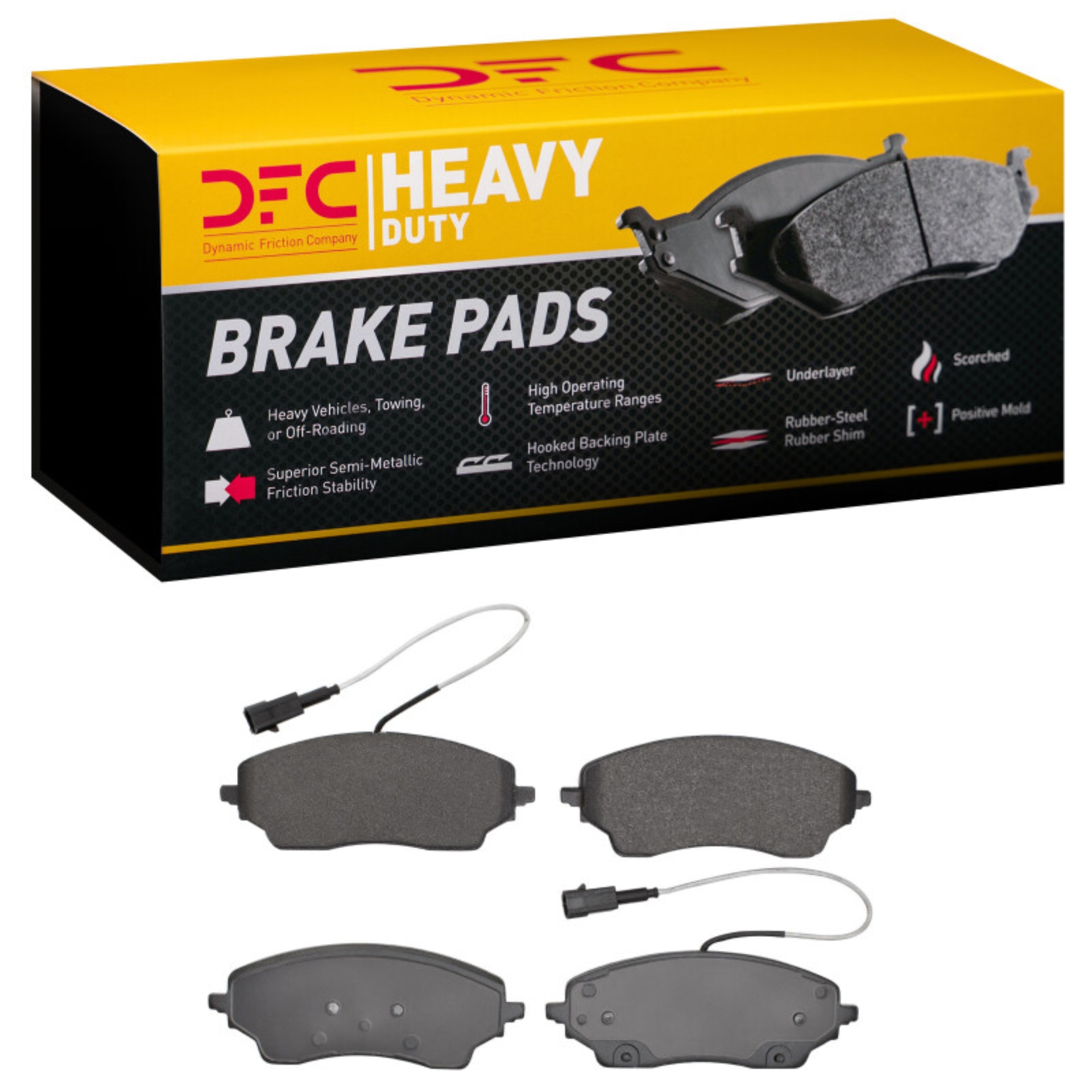 Picture of DFC 22-25 Ram ProMaster 3500 Rear Heavy Duty Pads - Semi Metallic