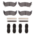 Picture of DFC 06-10 Ford Explorer Rear 3000 Ceramic Brake Pads and Hardware Kit