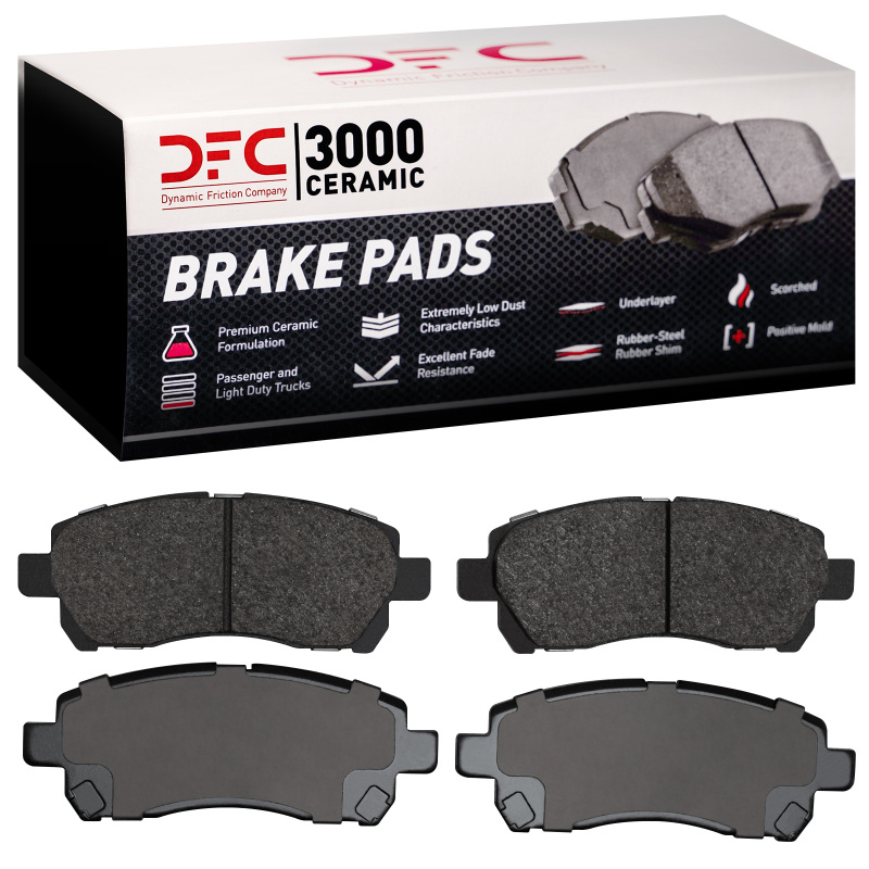 Picture of DFC 07-18 Toyota Avanza (Mexico) Front 3000 Ceramic Brake Pads