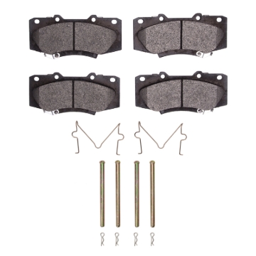 Picture of DFC 13-15 Toyota Hilux (Mexico) Front 3000 Ceramic Brake Pads and Hardware Kit