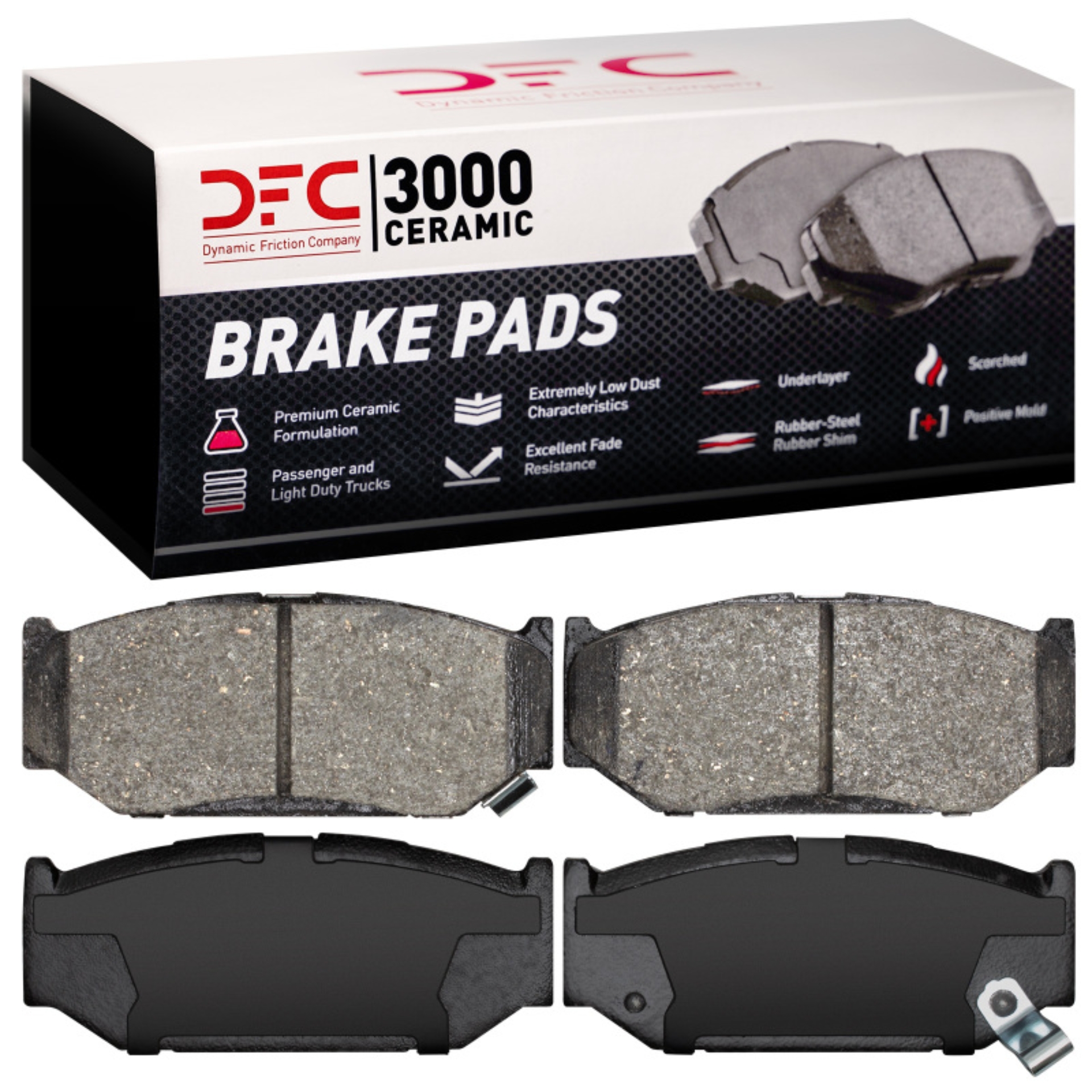 Picture of DFC 07-18 Suzuki Swift (Mexico) Front 3000 Ceramic Brake Pads