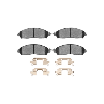 Picture of DFC 16-22 Nissan NP300 Frontier (Mexico) Front 3000 Ceramic Brake Pads and Hardware Kit