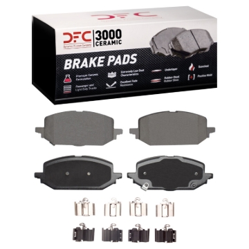 Picture of DFC 21-22 Chevrolet Tracker Front 3000 Ceramic Brake Pads and Hardware Kit