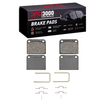 Picture of DFC 74-74 Saab 99 Rear 3000 Semi-Metallic Brake Pads and Hardware Kit