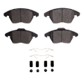 Picture of DFC 11-15 Peugeot RCZ (Mexico) Front 3000 Semi-Metallic Brake Pads and Hardware Kit
