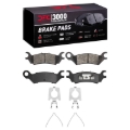 Picture of DFC 86-87 Mazda 626 Rear 3000 Semi-Metallic Brake Pads and Hardware Kit