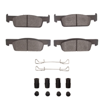 Picture of DFC 15-17 Renault Logan (Mexico) Front 3000 Semi-Metallic Brake Pads and Hardware Kit
