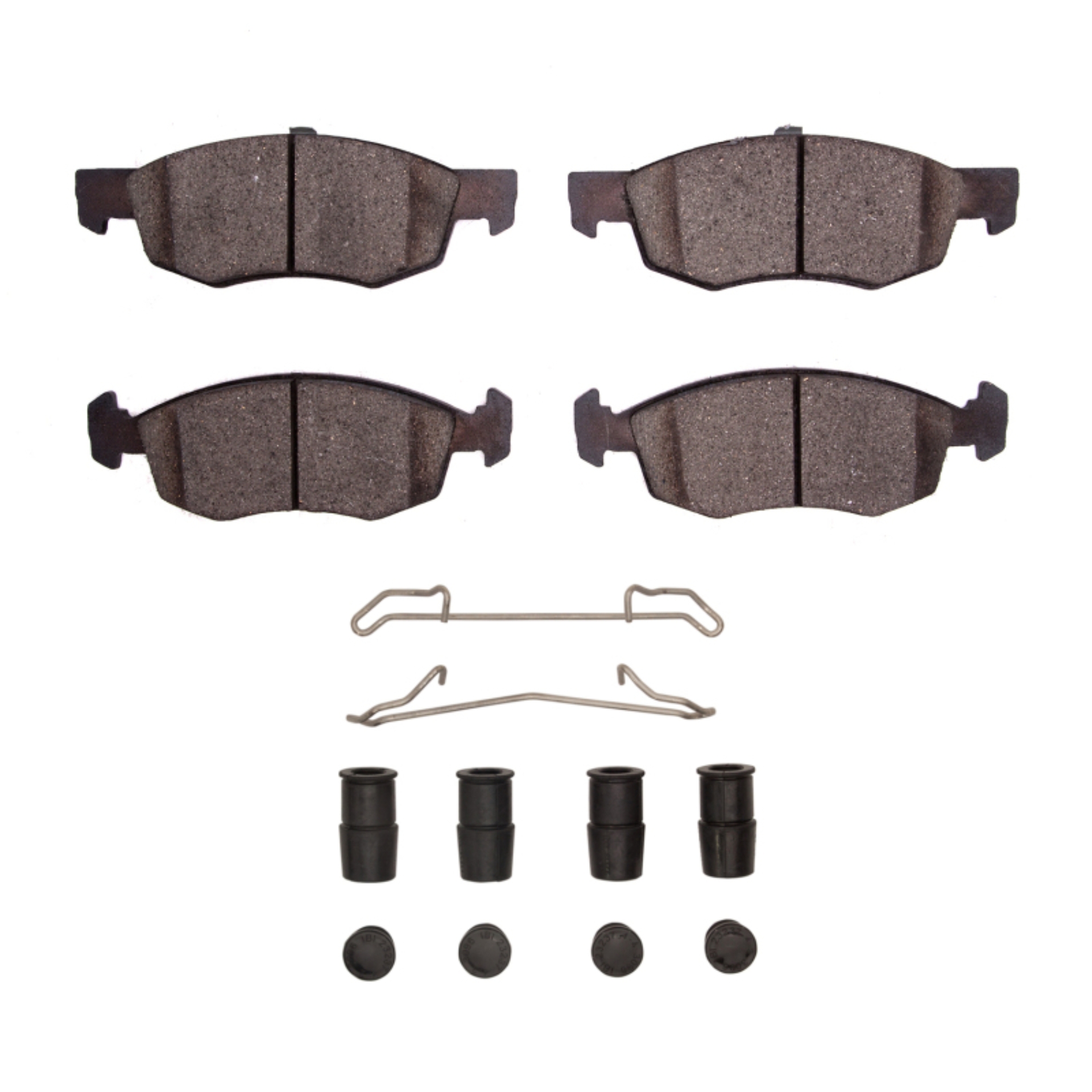 Picture of DFC 15-18 Dodge Vision (Mexico) Front 3000 Semi-Metallic Brake Pads and Hardware Kit