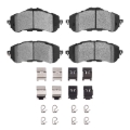 Picture of DFC 16-17 Peugeot 308 (Mexico) Front 3000 Semi-Metallic Brake Pads and Hardware Kit