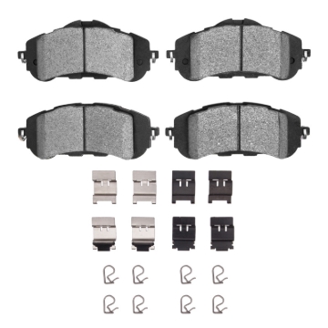 Picture of DFC 16-17 Peugeot 308 (Mexico) Front 3000 Semi-Metallic Brake Pads and Hardware Kit