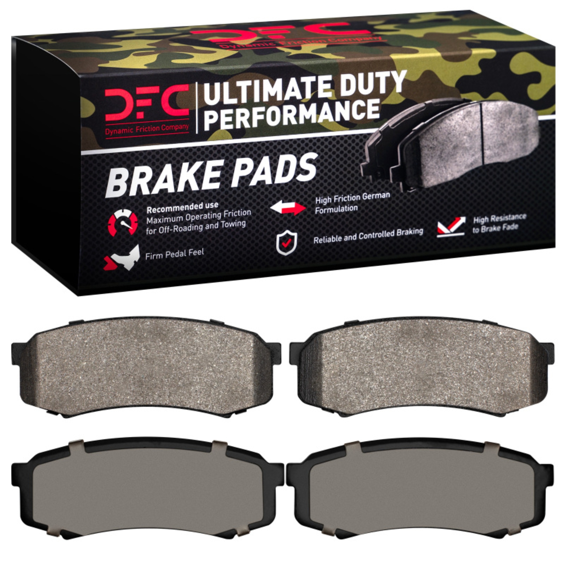Picture of DFC 93-24 Lexus LX450 Rear Ultimate Duty Performance Brake Pads