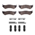 Picture of DFC 99-07 Ford E-350 Club Wagon Rear Ultimate Duty Performance Brake Pads and Hardware Kit