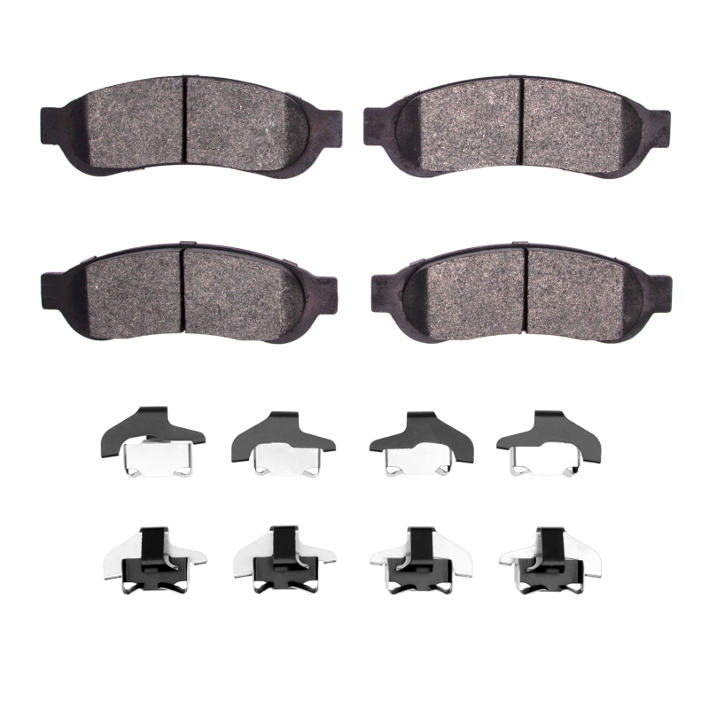 Picture of DFC 05-10 Ford F-250 2WD (Super Duty) Rear Ultimate Duty Performance Brake Pads and Hardware Kit
