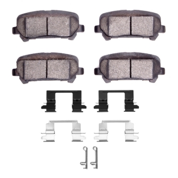 Picture of DFC 15-20 Chevrolet Colorado Rear Ultimate Duty Performance Brake Pads and Hardware Kit