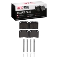 Picture of DFC 68-83 DeLorean DMC 12 Rear 5000 Advanced Low Metallic Brake Pads and Hardware Kit
