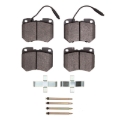 Picture of DFC 78-79 Audi 5000 Front 5000 Advanced Semi Metallic Brake Pads and Hardware Kit