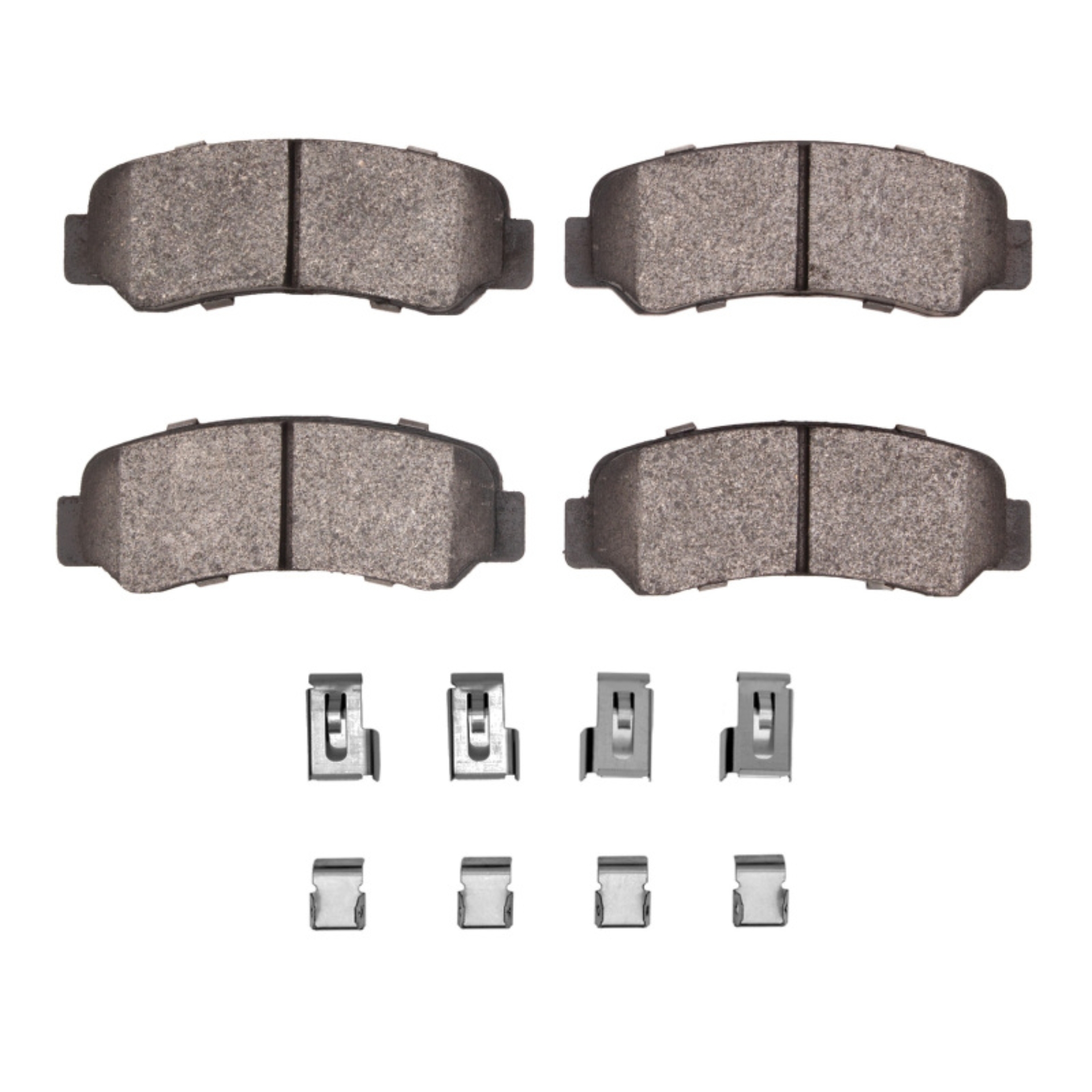 Picture of DFC 76-80 Plymouth Arrow Rear 5000 Advanced Semi Metallic Brake Pads and Hardware Kit