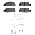 Picture of DFC 76-82 Honda Accord Sedan Front 5000 Advanced Semi Metallic Brake Pads and Hardware Kit