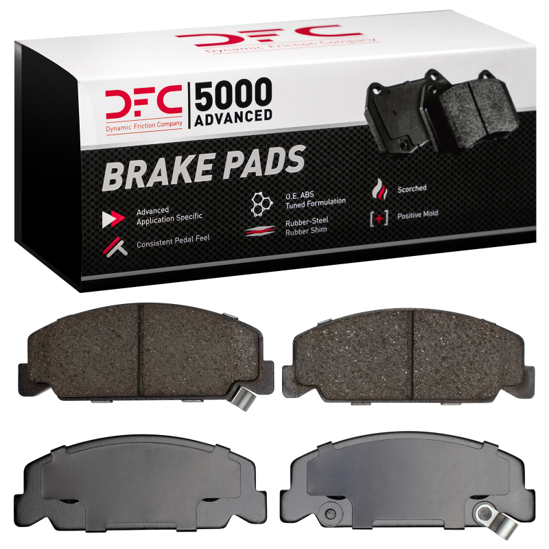 Picture of DFC 84-85 Honda Accord Hatchback Front 5000 Advanced Ceramic Brake Pads