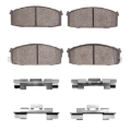 Picture of DFC 82-85 Nissan Sentra Front 5000 Advanced Semi Metallic Brake Pads and Hardware Kit