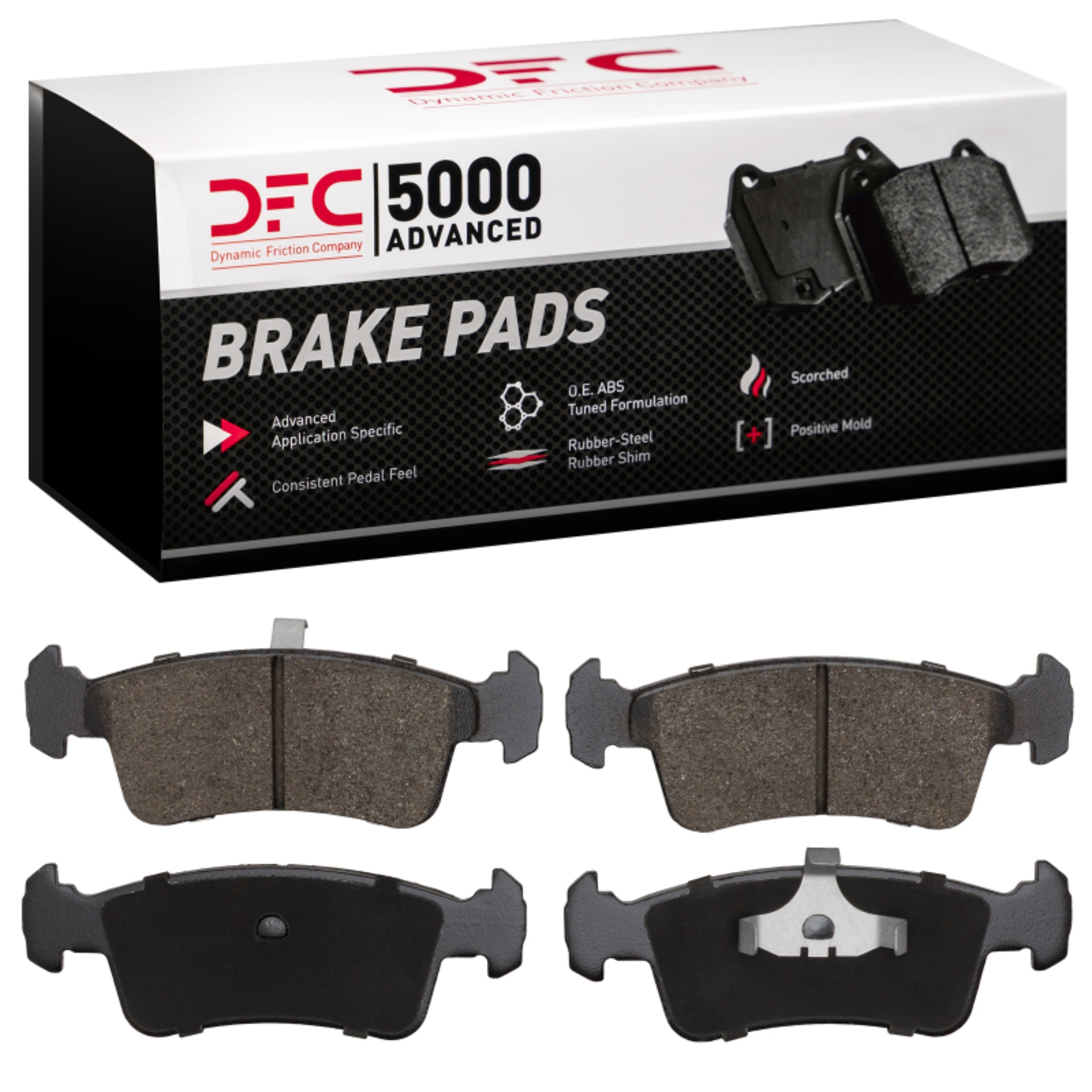 Picture of DFC 86-94 Suzuki Samurai Front 5000 Advanced Semi Metallic Brake Pads