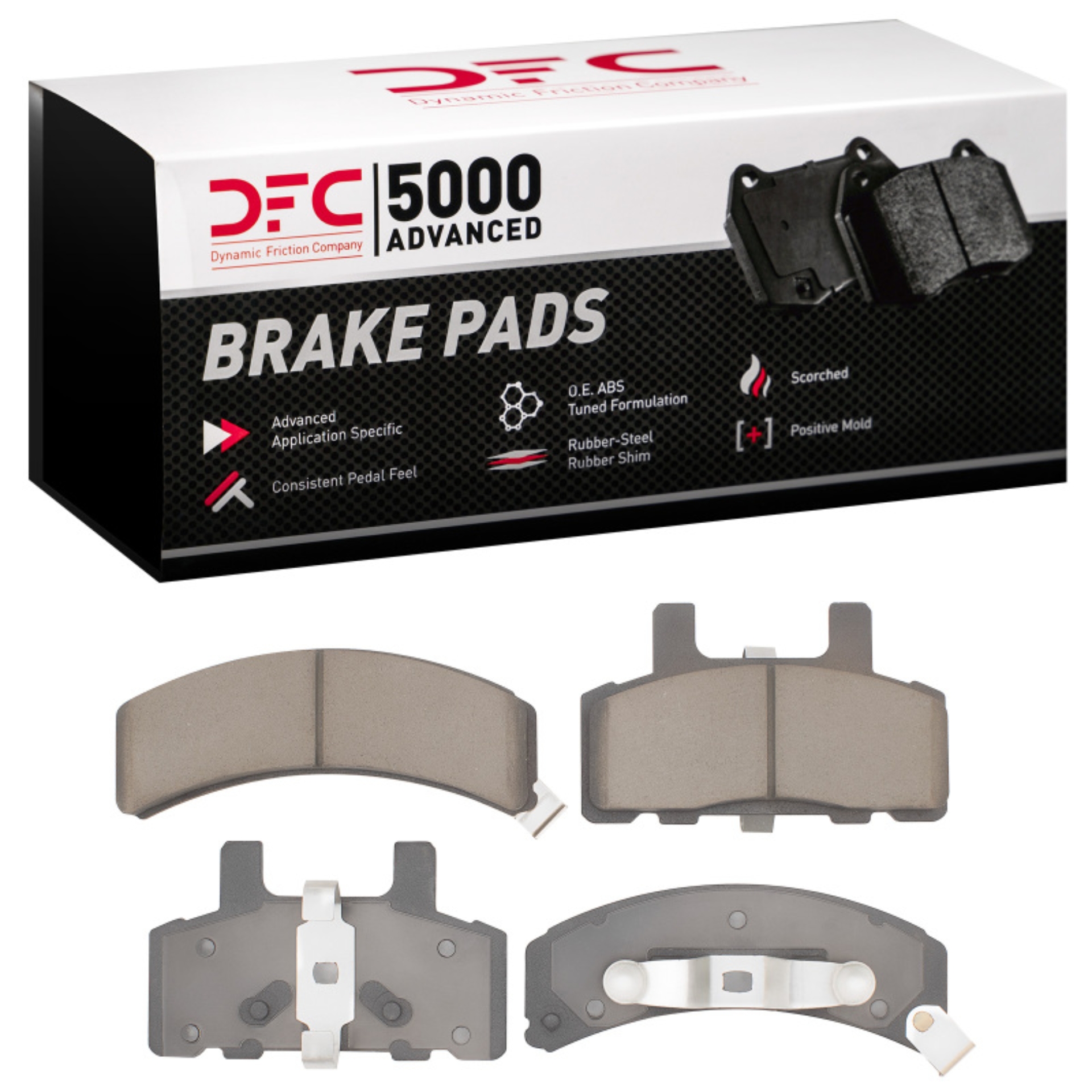 Picture of DFC 88-02 Cadillac Escalade Front 5000 Advanced Ceramic Brake Pads