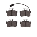 Picture of DFC 87-91 Sterling 825/827 Rear 5000 Advanced Semi Metallic Brake Pads