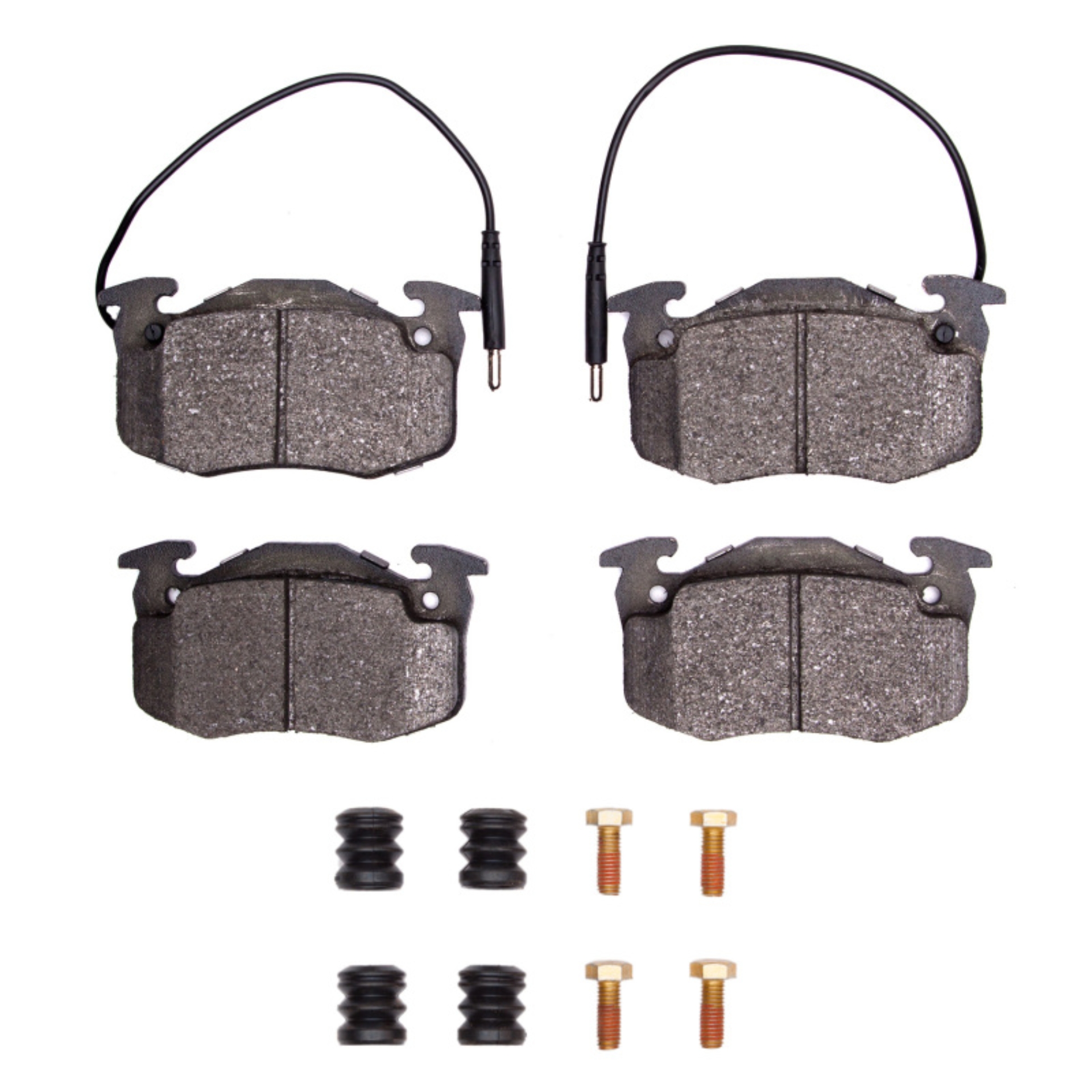 Picture of DFC 83-83 Renault Fuego Front 5000 Advanced Semi Metallic Brake Pads and Hardware Kit