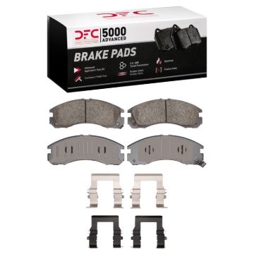 Picture of DFC 90-22 Dodge Stealth Front 5000 Advanced Ceramic Brake Pads and Hardware Kit