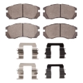 Picture of DFC 90-96 Subaru Legacy Front 5000 Advanced Ceramic Brake Pads and Hardware Kit