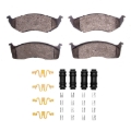 Picture of DFC 93-02 Chrysler Voyager Front 5000 Advanced Semi Metallic Brake Pads and Hardware Kit