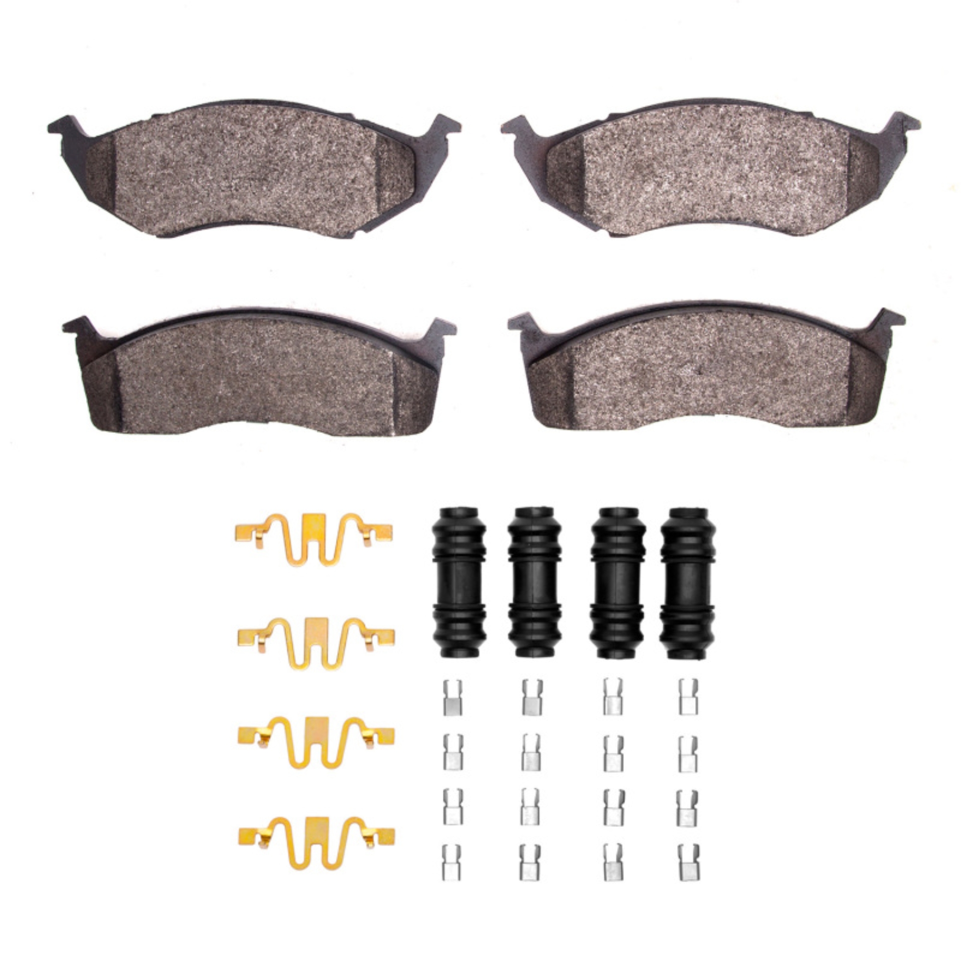 Picture of DFC 93-02 Chrysler Voyager Front 5000 Advanced Semi Metallic Brake Pads and Hardware Kit