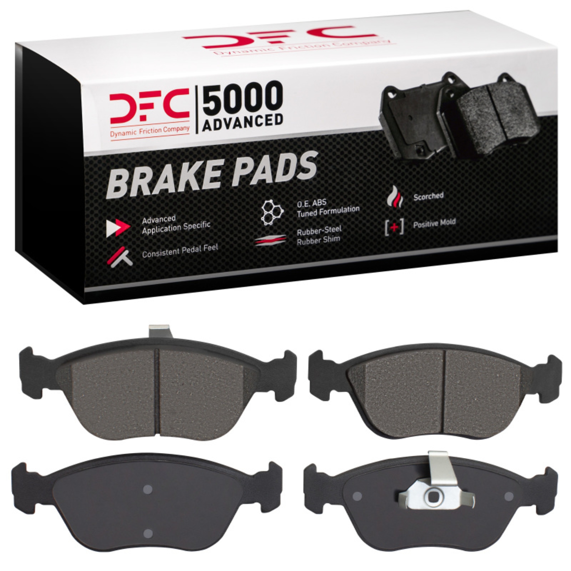 Picture of DFC 93-00 Volvo V70/850 Front 5000 Advanced Low Metallic Brake Pads