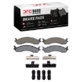 Picture of DFC 95-07 Ford E-Super Duty Front 5000 Advanced Semi Metallic Brake Pads and Hardware Kit