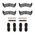 Picture of DFC 95-03 Ford Windstar Rear 5000 Advanced Semi Metallic Brake Pads and Hardware Kit