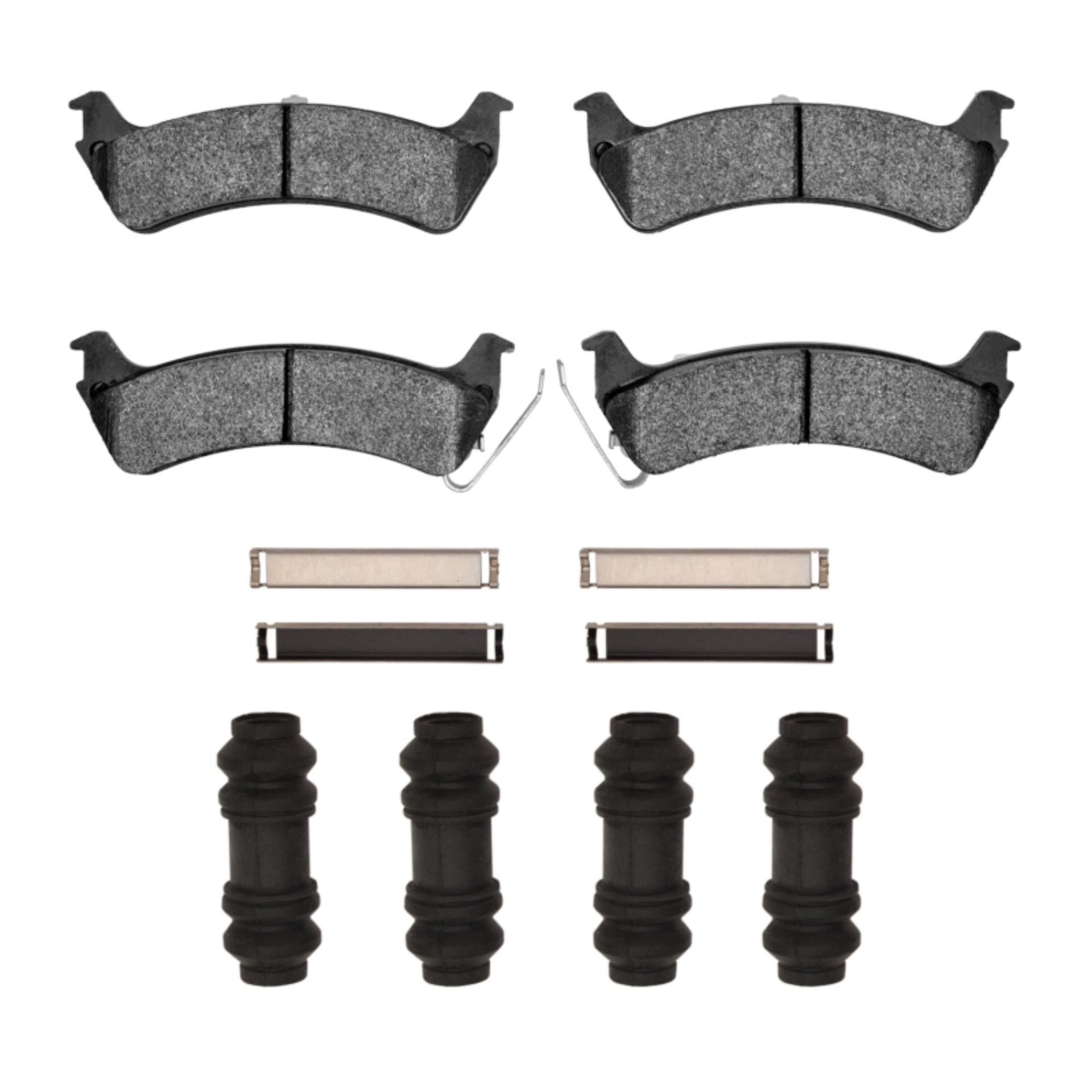 Picture of DFC 95-03 Ford Windstar Rear 5000 Advanced Semi Metallic Brake Pads and Hardware Kit