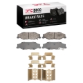 Picture of DFC 97-13 Cadillac XLR Rear 5000 Advanced Semi Metallic Brake Pads and Hardware Kit