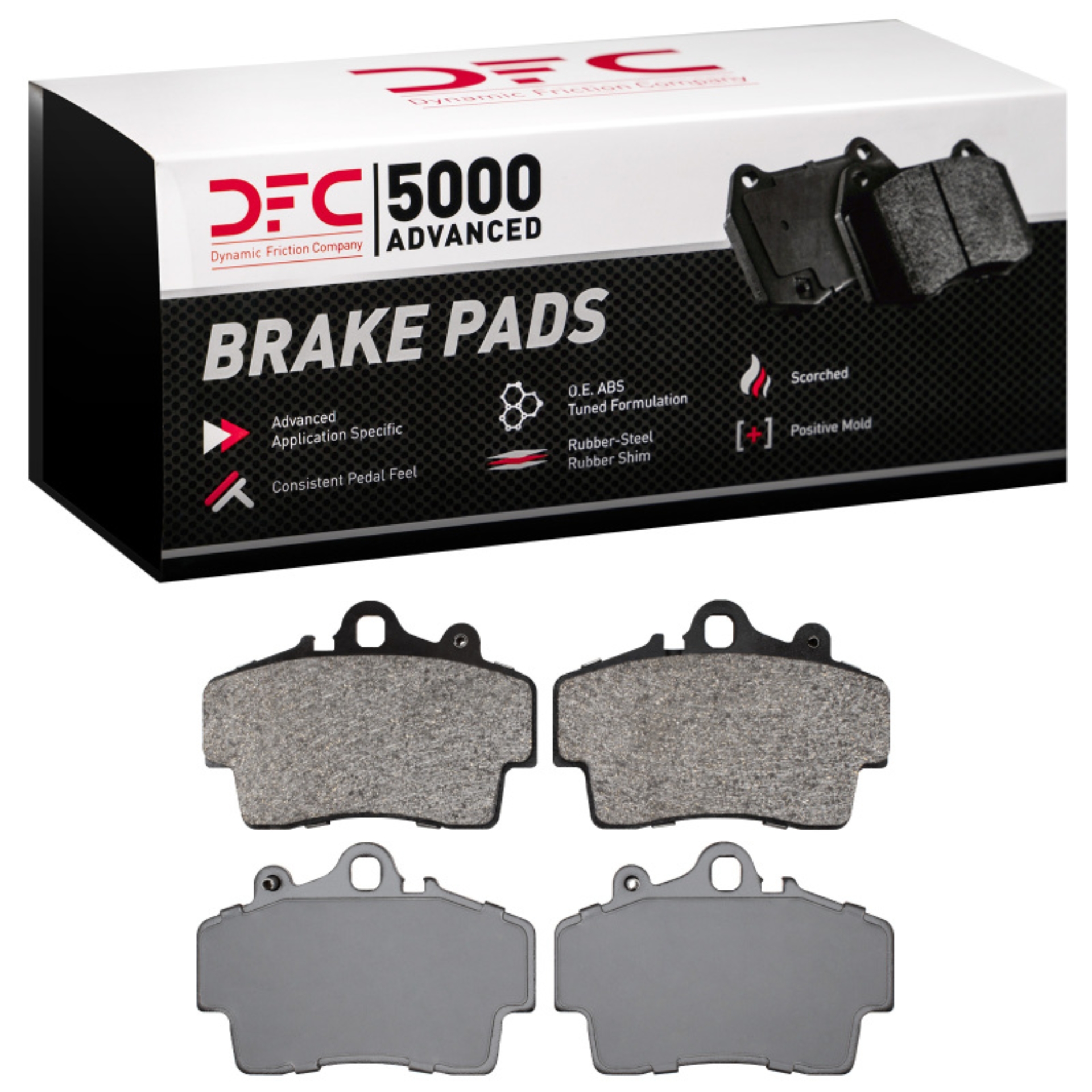 Picture of DFC 97-08 Porsche Cayman Front 5000 Advanced Low Metallic Brake Pads