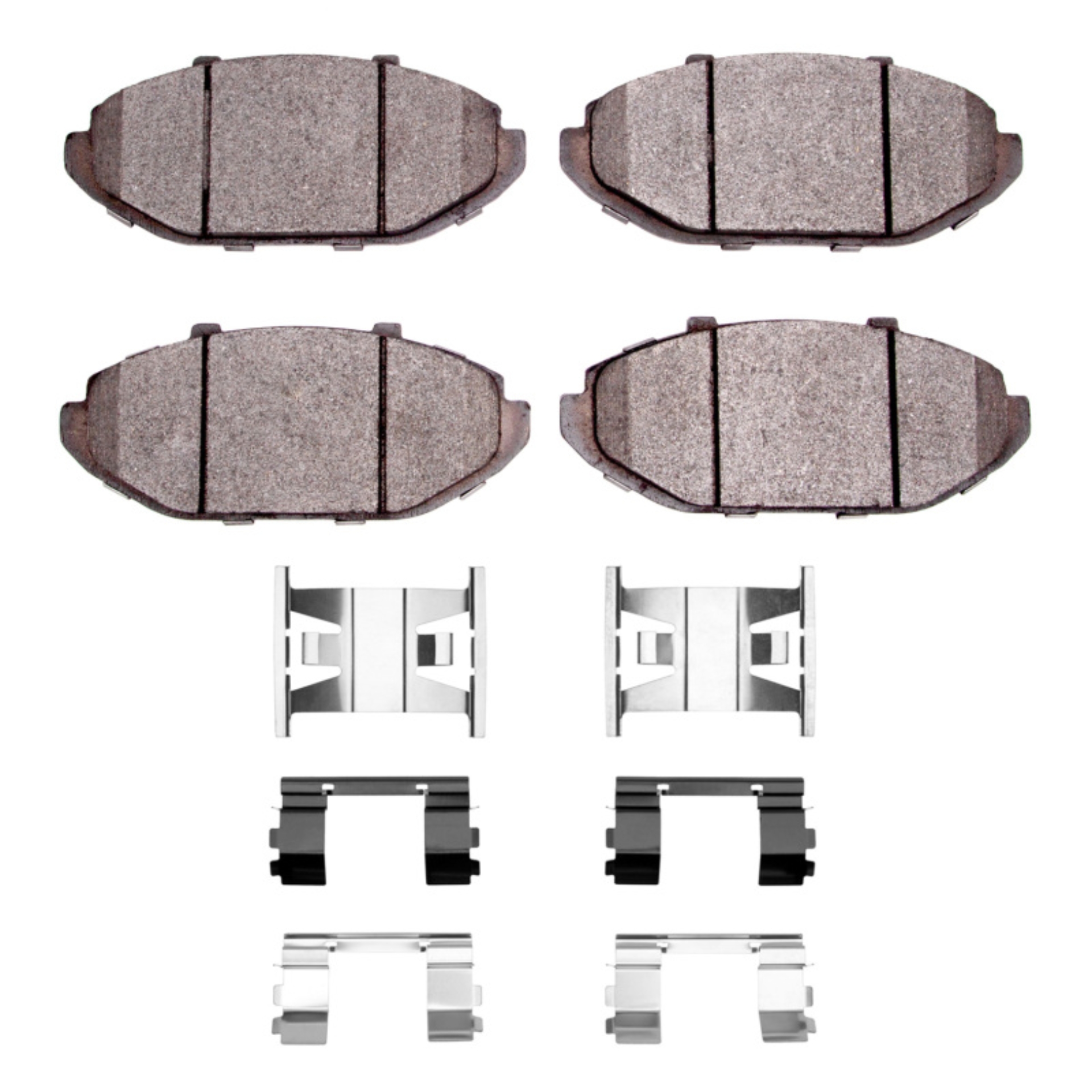 Picture of DFC 98-02 Ford Crown Victoria Front 5000 Advanced Semi Metallic Brake Pads and Hardware Kit