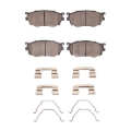 Picture of DFC 98-03 Mazda 626 Front 5000 Advanced Semi Metallic Brake Pads and Hardware Kit