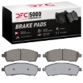 Picture of DFC 99-05 Ford F-250 2WD (Super Duty) Rear 5000 Advanced Semi Metallic Brake Pads