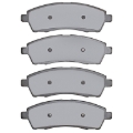 Picture of DFC 99-05 Ford F-250 2WD (Super Duty) Rear 5000 Advanced Semi Metallic Brake Pads