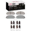 Picture of DFC 99-24 Chevrolet LCF5500HD Diesel Rear/Front 5000 Adv Semi Metallic Brake Pads & Hardware Kit