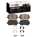 Picture of DFC 03-08 Pontiac Vibe Front 5000 Advanced Ceramic Brake Pads and Hardware Kit