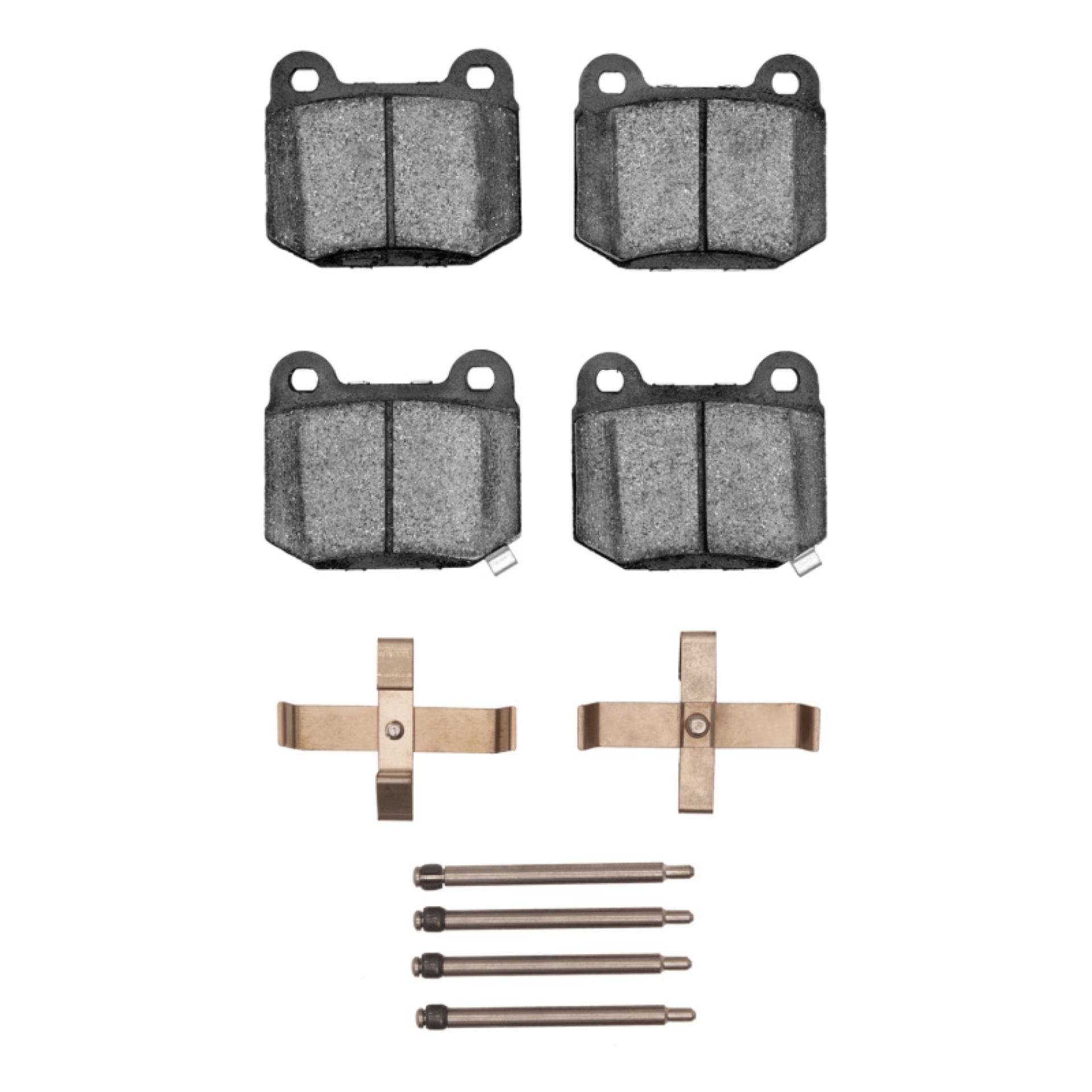 Picture of DFC 03-06 Mitsubishi Lancer Rear 5000 Advanced Low Metallic Brake Pads and Hardware Kit