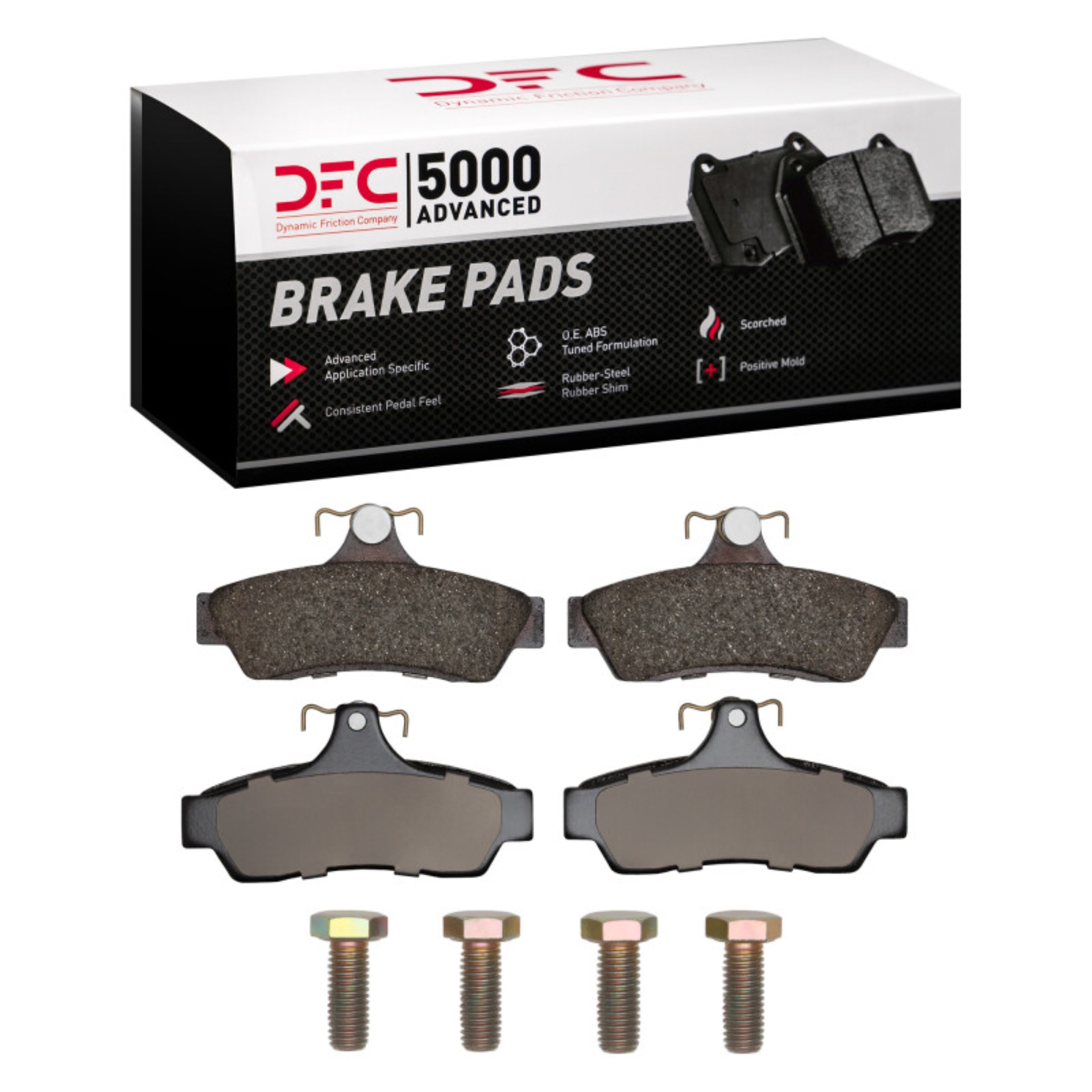 Picture of DFC 05-06 Pontiac GTO Rear 5000 Advanced Ceramic Brake Pads and Hardware Kit