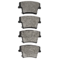 Picture of DFC 06-14 Dodge Magnum Rear 5000 Advanced Semi Metallic Brake Pads