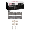 Picture of DFC 14-24 Maserati Ghibli Front 5000 Advanced Low Metallic Brake Pads and Hardware Kit
