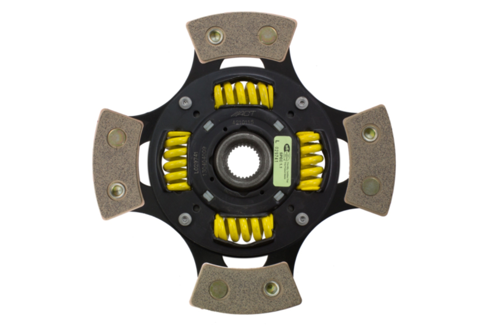 Picture of ACT 4 Pad Sprung Race Clutch Disc